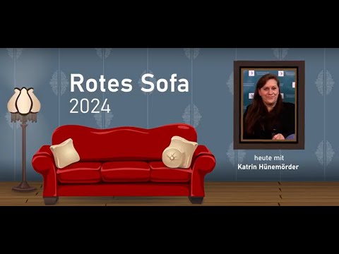 41. Forum Kommunikationskultur 2024 – Rotes Sofa mit Katrin Hünemörder