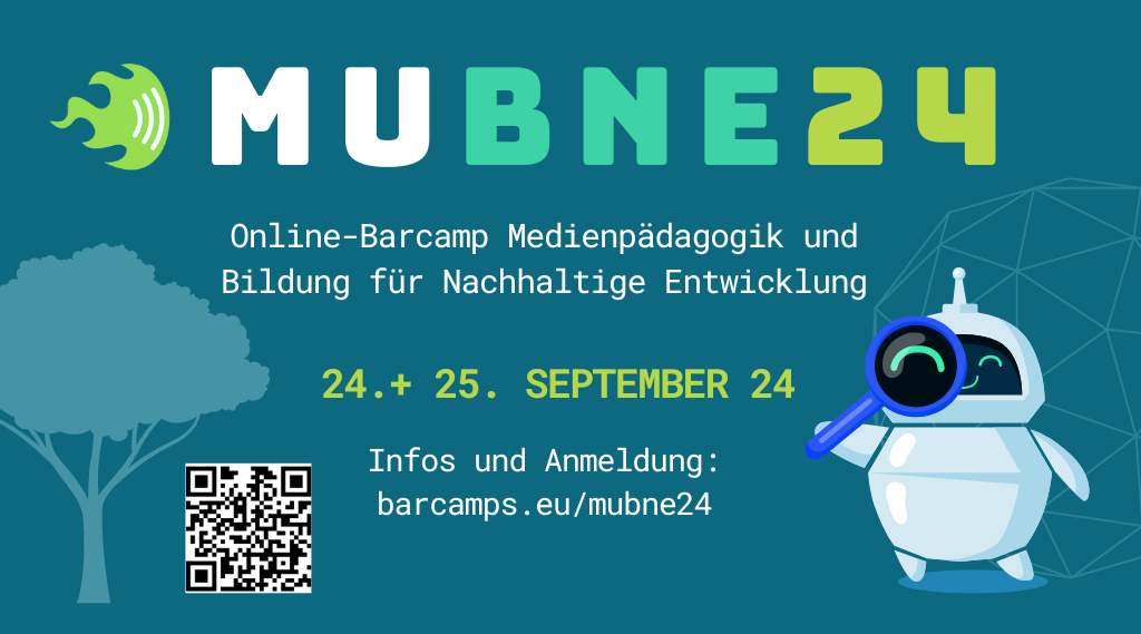 2. Online-Barcamp „Medienpädagogik und Bildung für nachhaltige Entwicklung“