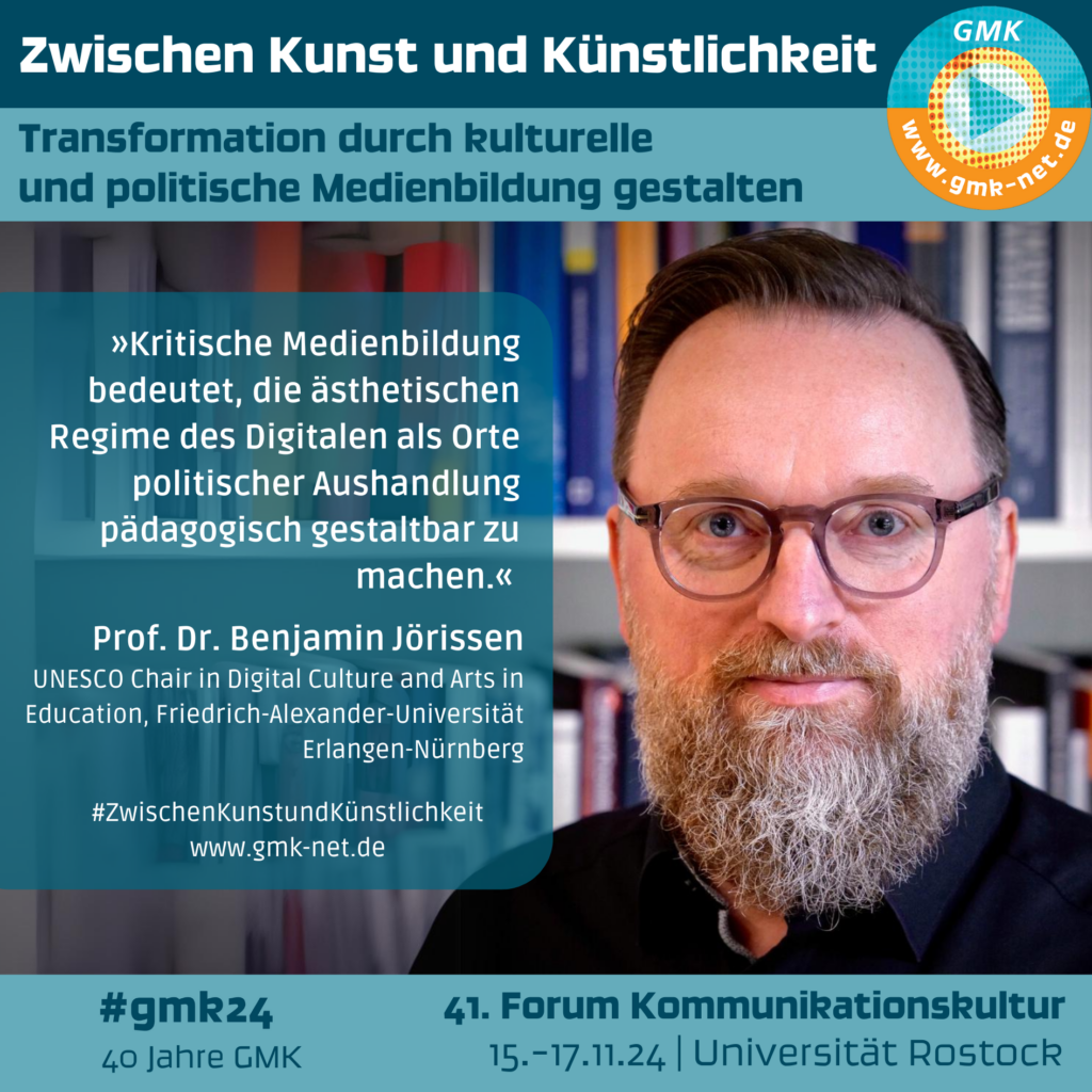 Kampagne zum Forum 2024: Statement von Benjamin Jörissen