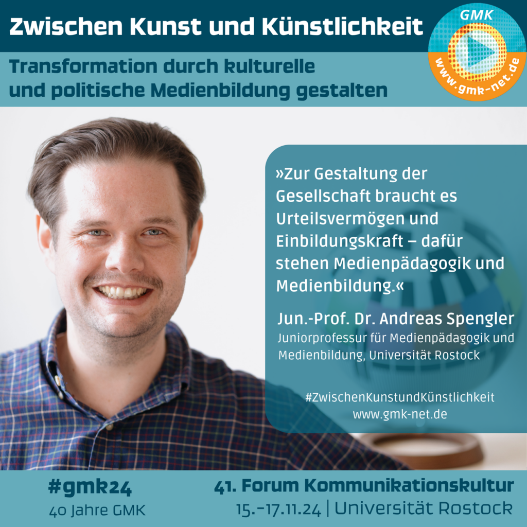 Kampagne zum Forum 2024: Statement von Jun.-Prof. Dr. Andreas Spengler