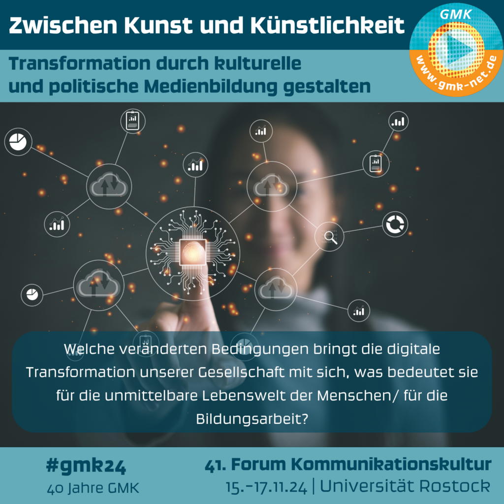 Kampagne zum Forum 2024: Transformation durch kulturelle und politische Medienbildung gestalten