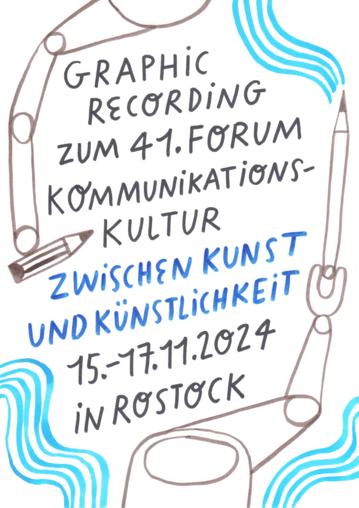 Forum Kommunikationskultur 2024: Graphic Recording