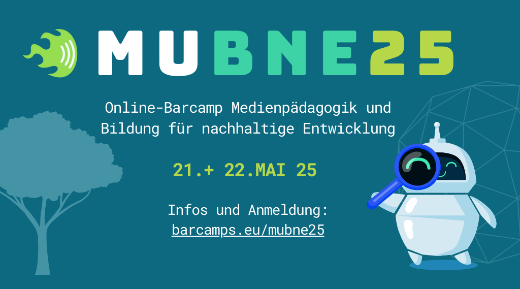 Online-Barcamp „Medienpädagogik und Bildung für nachhaltige Entwicklung“