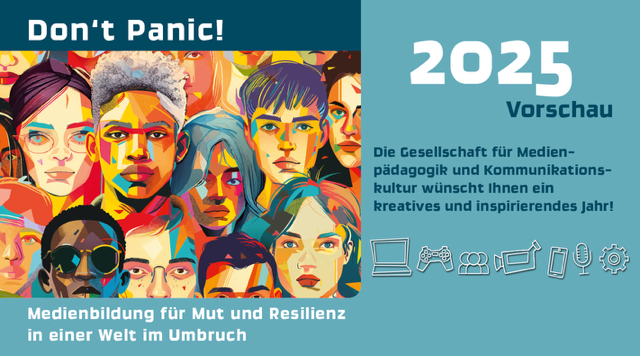 Forum-Keyvisual 2025: Grafik mit Köpfen unterschiedlicher Menschen